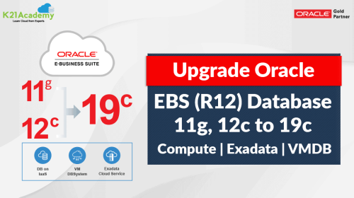 Upgrade Oracle EBS (R12) Database 11g, 12c to 19c: Oracle Cloud (OCI)