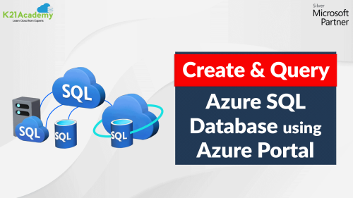 Create Azure SQL Database & Query the database