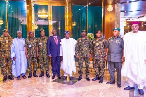 Insecurity: Tinubu gives service chiefs marching order