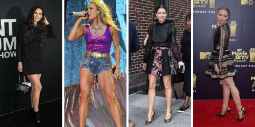 Top 10 Female Celebrities with Muscular Legs