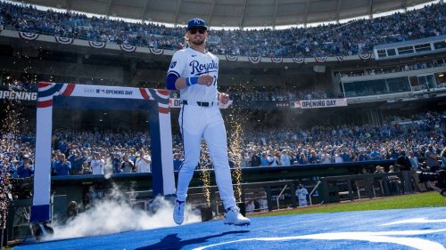 We kept our cameras on the Royals’ dugout during the home opener and this is what we saw