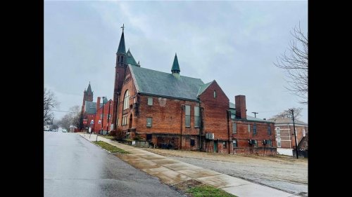 See inside two-story St. Joe church with historic stained glass. It can be yours for $99,000
