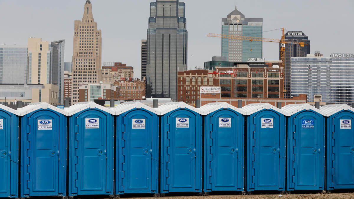 Rescued from a porta-potty? The story behind viral video from Kansas City Rescued from a porta-potty? The story behind viral video from Kansas City