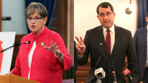 Without competitive primaries, Kelly and Schmidt sidestep on Kansas abortion amendment