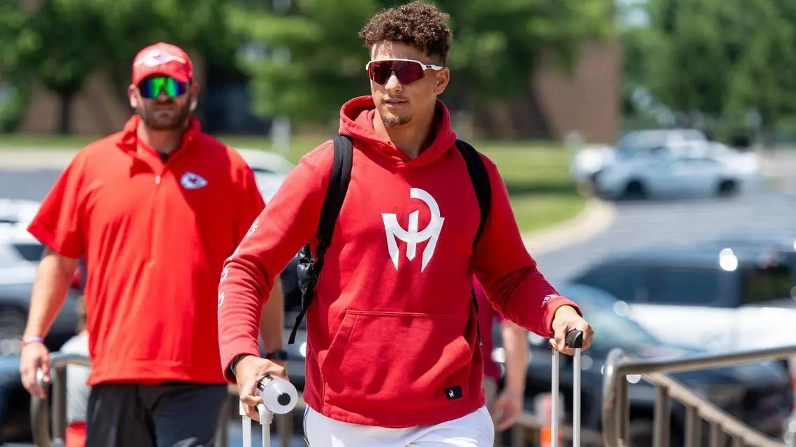 Chiefs' Patrick Mahomes on letting loose during Netflix series