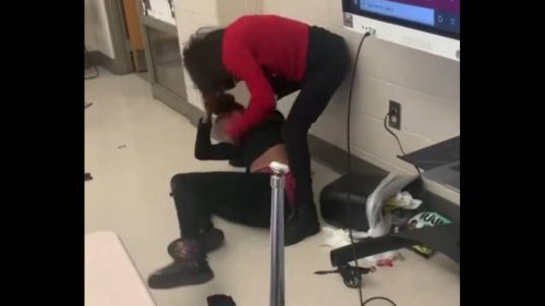 ‘Deeply Disturbing’ Video Shows Middle School Teacher Fighting Student ...