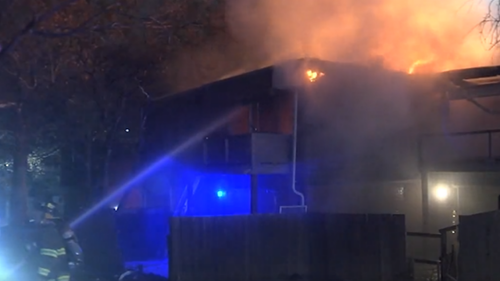 One missing, firefighter injured in Overland Park apartment fire early Thursday