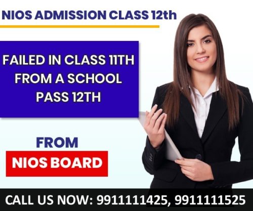 NIOS 12th Class Admission Form senior Secondary 2021 -2022 Fees, Last Date