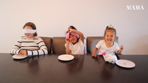 Kids van Angela Timisela blijken valsspelertjes tijdens foodchallenge