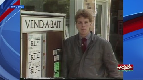 Flashback Friday: 1987 minnow vending machine
