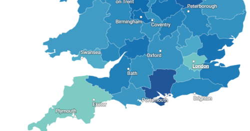 Map shows most dangerous areas as Kent crime outpaces police ...