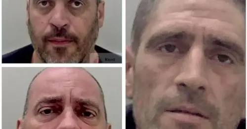 The Kent criminals locked up in November including robbers, drug dealers and sex offenders