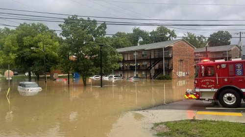 These Lexington area roads commonly flood during heavy rains