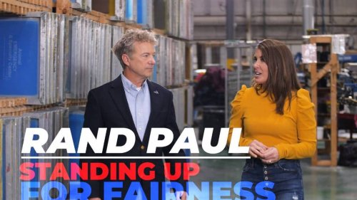 Rand Paul releases ad about transgender women in sports, featuring former UK swimmer