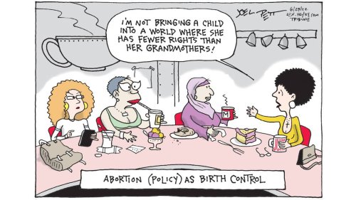 Joel Pett: Abortion policy as birth control