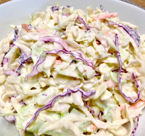 Easy Cole Slaw - Keto and Low Carb 
