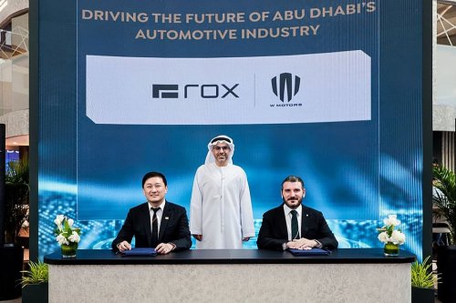 ROX Motor announces partnership with W Motors to manufacture NEVs in Abu Dhabi