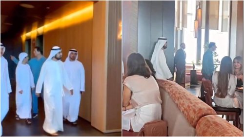 Watch: Sheikh Mohammed surprises Dubai diners as he walks into popular restaurant