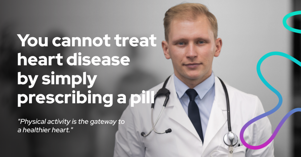 You cannot treat heart disease by simply prescribing a pill  - cover