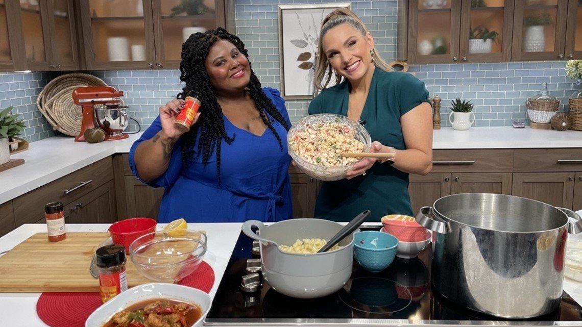 This Cajun chicken pasta salad is hearty and budget-friendly - New Day NW