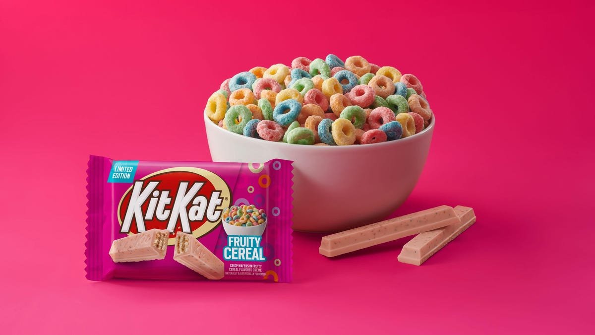 New Kit Kat flavor alert: Fruity cereal