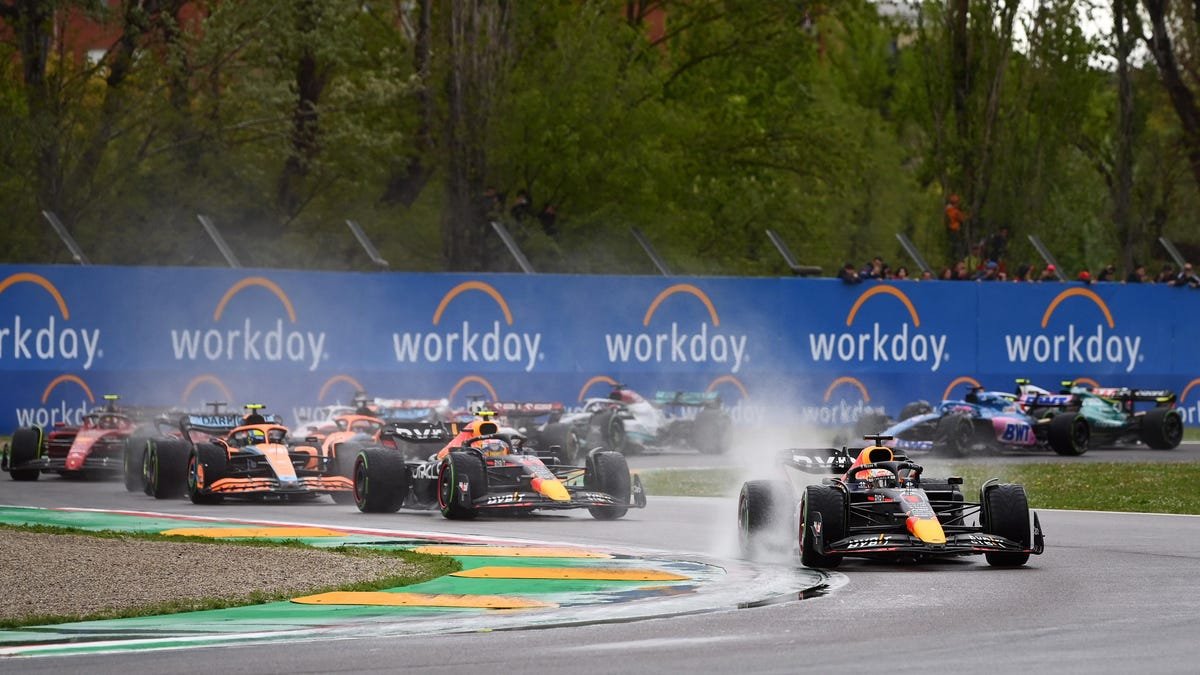Max Verstappen Conquers F1's Weekend At Imola As Leclerc Spins