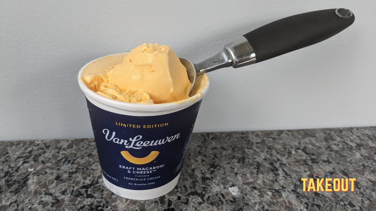 Taste Test: Kraft Macaroni & Cheese Ice Cream (yes, it's real)