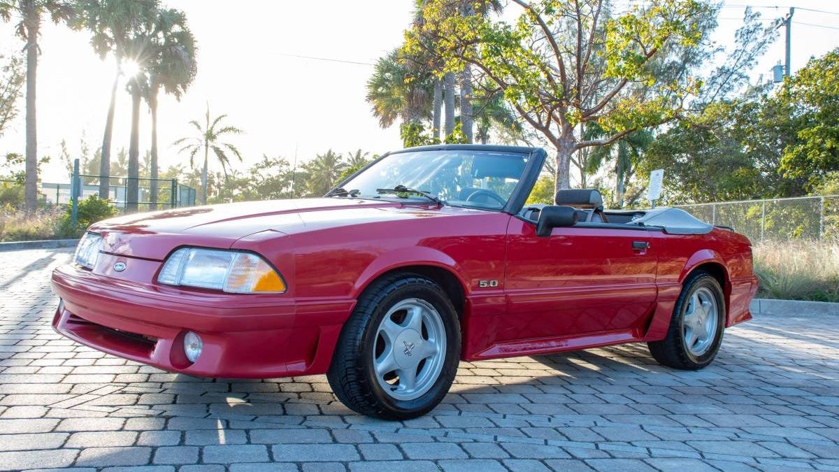 Would You Pony Up $15,000 For This 1992 Ford Mustang GT Convertible?