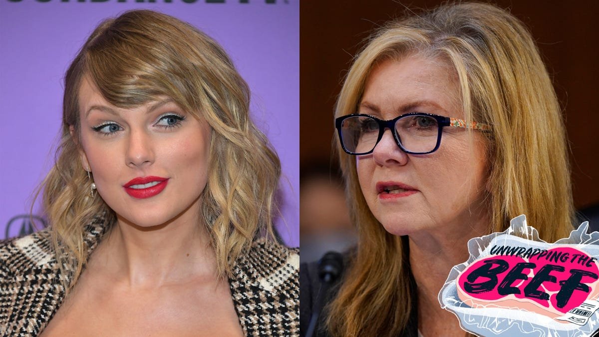 Marsha Blackburn Is Reheating Some Frozen Beef With Taylor Swift