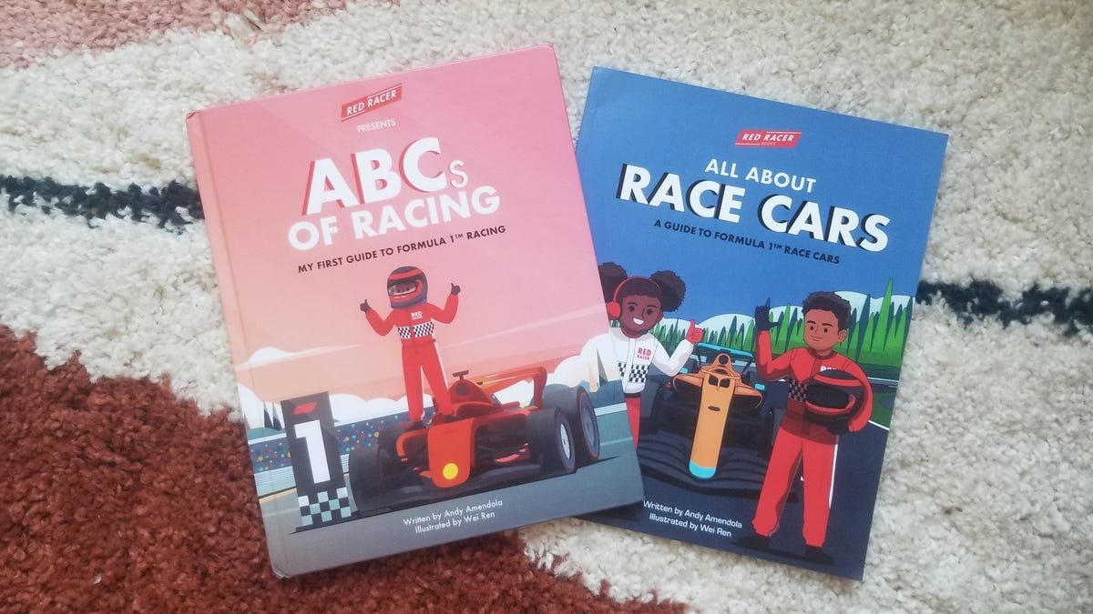 Two Great Children's Books to Introduce Kids to Formula 1