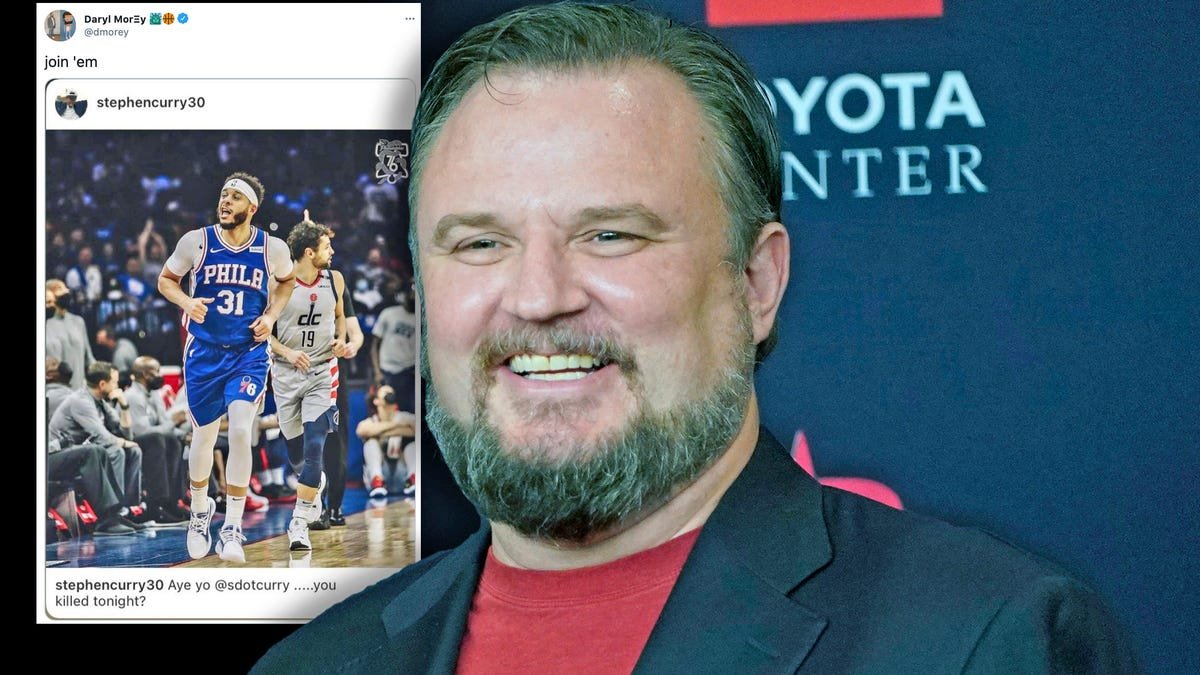 Daryl Morey tried to recruit Steph Curry and then lied about it...poorly