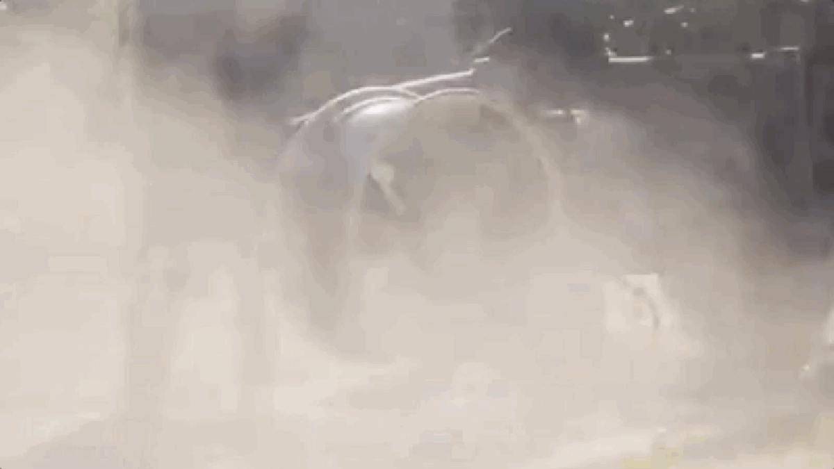 Watch A Tire Break The Sound Barrier At 827 MPH Then Explode