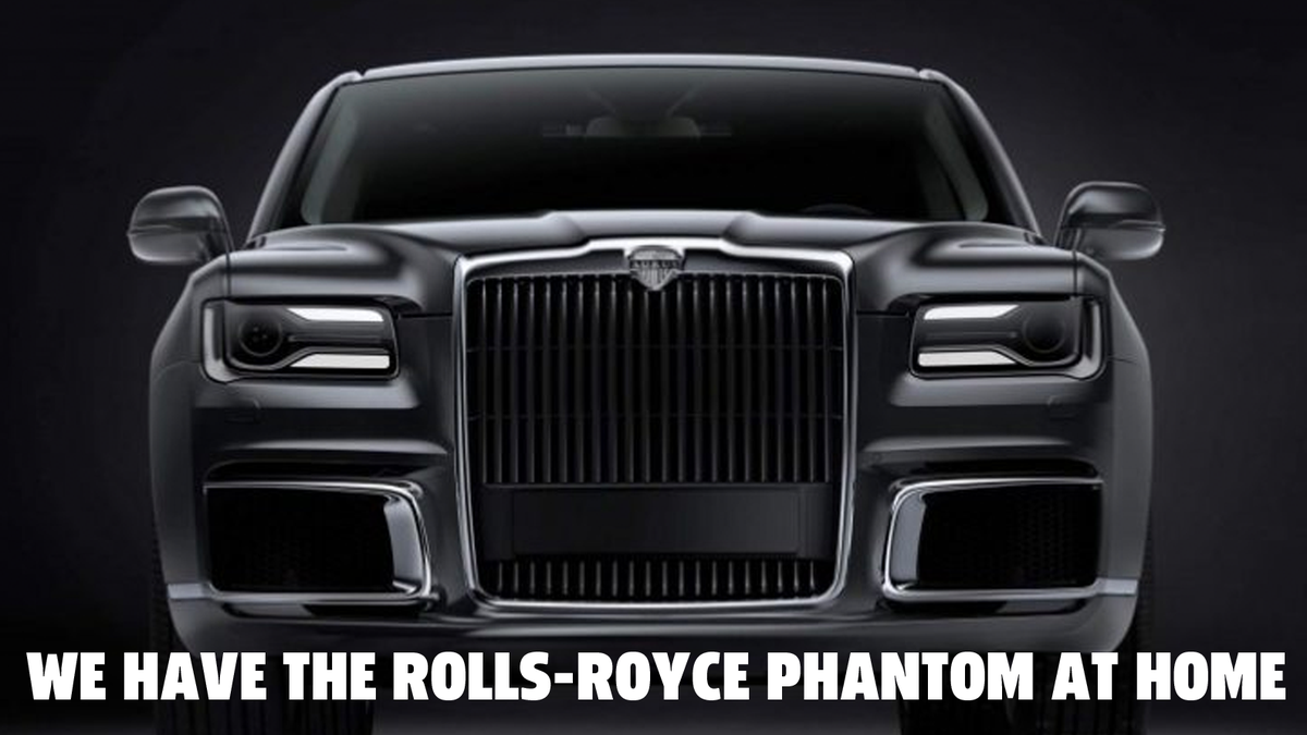 Production Starts On Vladimir Putin-Endorsed Car, Russia's Store-Brand Rolls-Royce