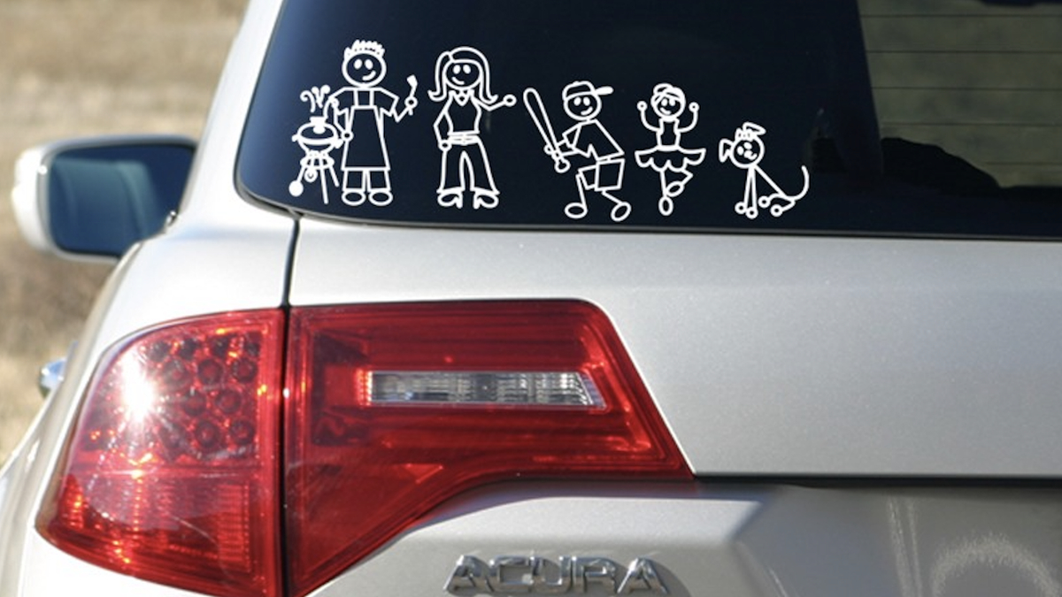 A TikToker Spreading Some Unfounded Car Decal Theories Is Going Viral