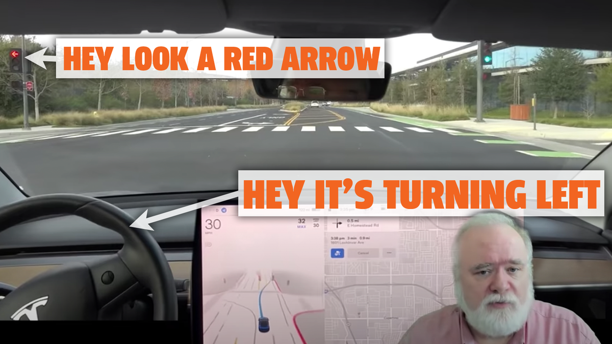 Respected Automated Driving Expert Gives Tesla FSD Beta An "F"