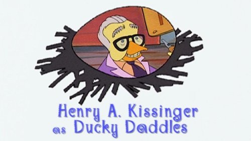 Why the hell did Henry Kissinger play a bumbling cartoon duck in a '90s kids show?