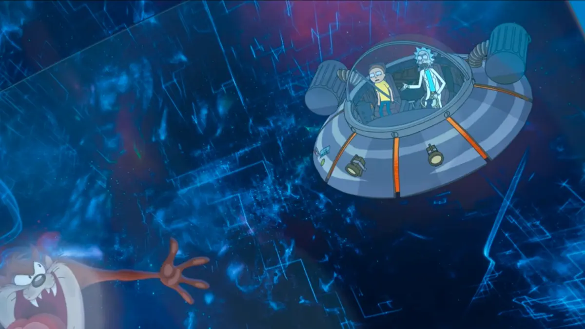 That Space Jam Cameo Isn T Rick And Morty Selling Out It S Rick And Morty Being Sold Flipboard