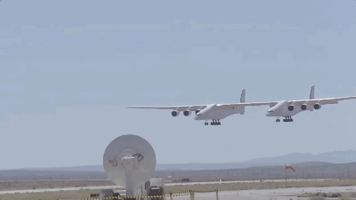 The World's Widest Plane Just Aced Its Second Test Flight