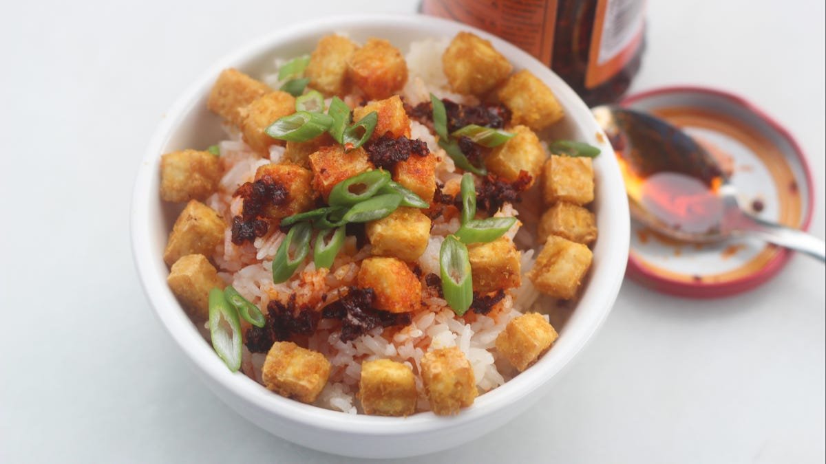 I'm Obsessed With Air-Fried Tofu