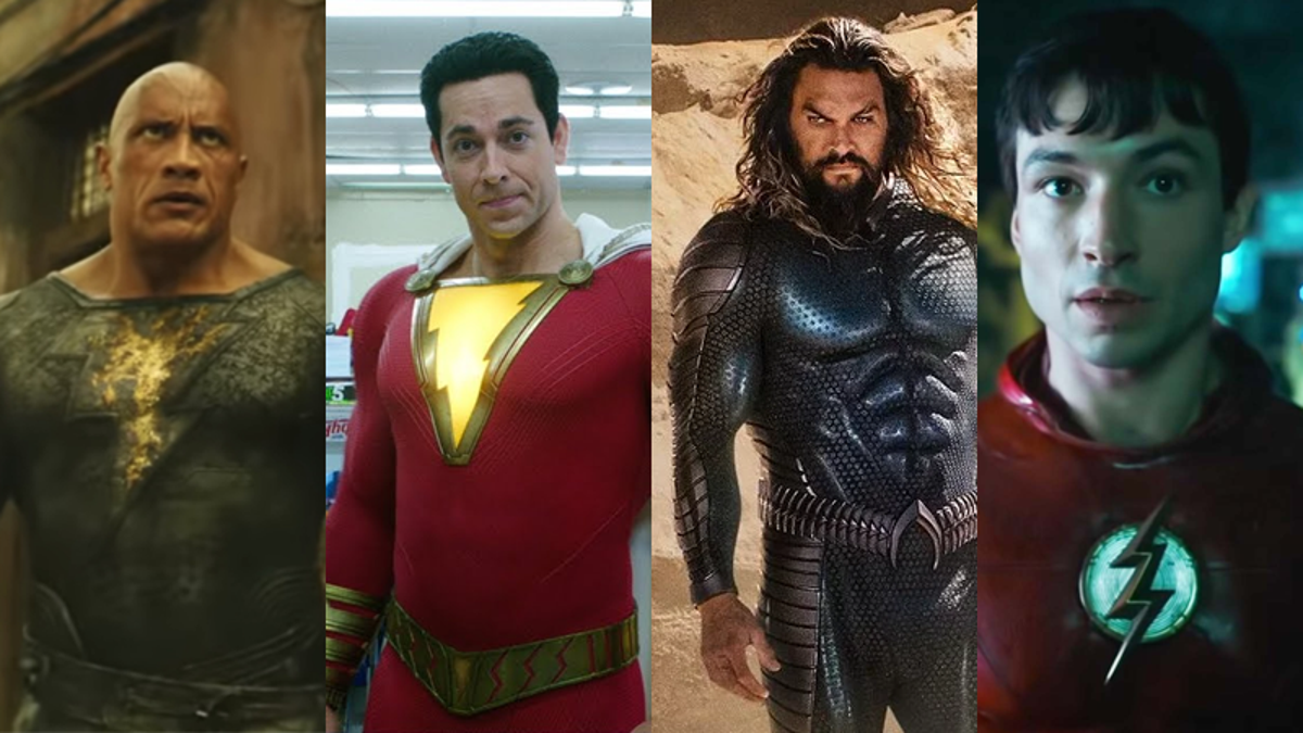 Everything The Flash, Black Adam, Aquaman 2, and Shazam 2 Showed Off in New CinemaCon Footage