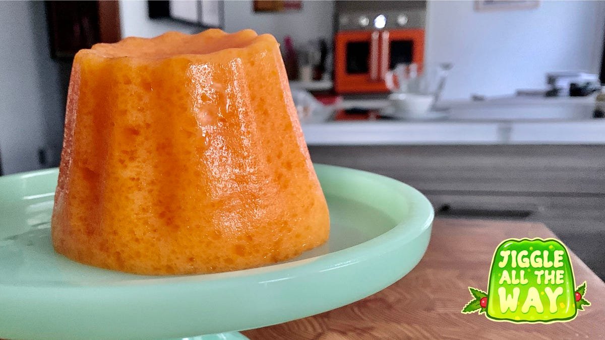 Recipe: 3-ingredient Orange Sherbet Jell-O Mold