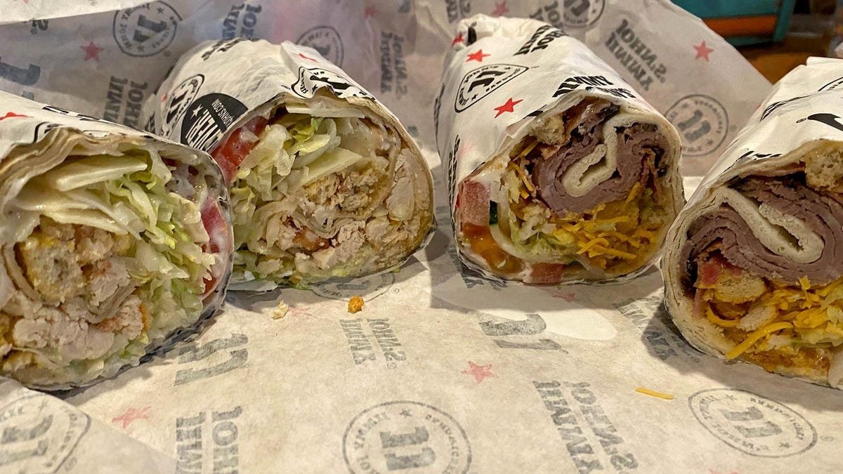 Review: Jimmy John's Chicken Caesar Wrap and Beefy Ranch Wrap