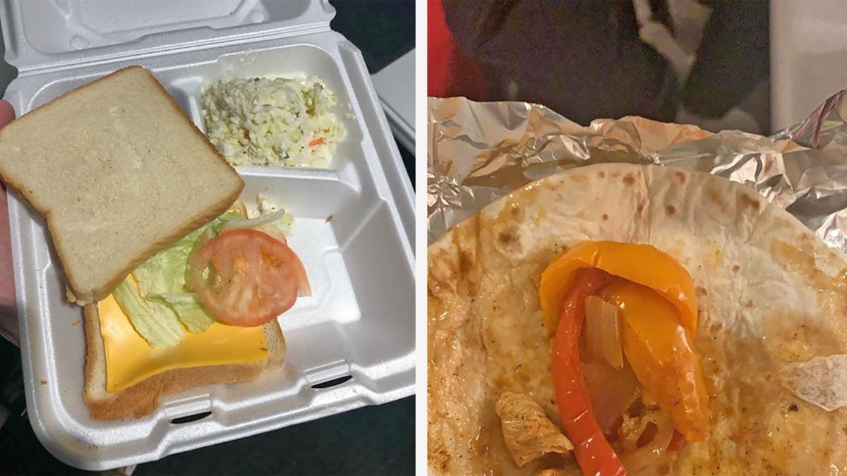 Oakland A’s minor league teams postgame meal is straight outta Fyre Festival