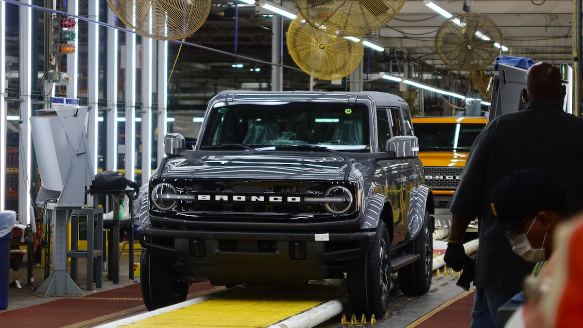 Here's What I Saw At The 2021 Ford Bronco Assembly Plant