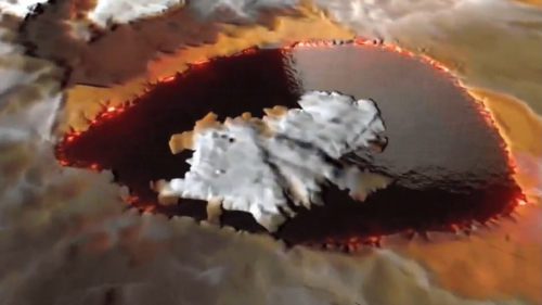 Yeah, That's a Freakin' Lava Lake on a Moon