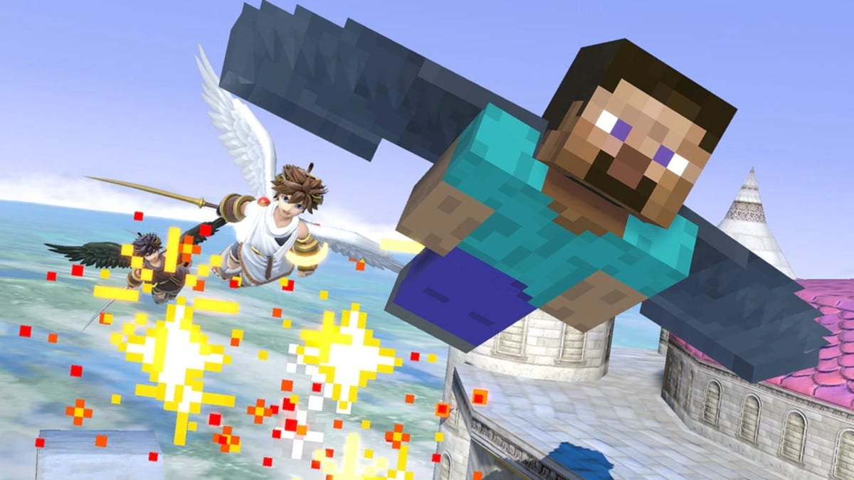 Super Smash Bros. Ultimate Competitive Community Really Hates Steve From Minecraft
