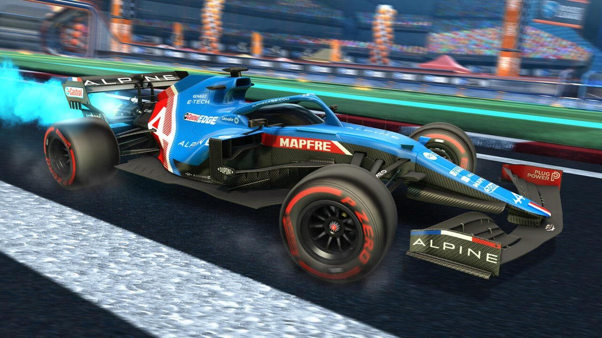 Rocket League's Formula 1 DLC Is Coming And I'm Trying To Be Strong