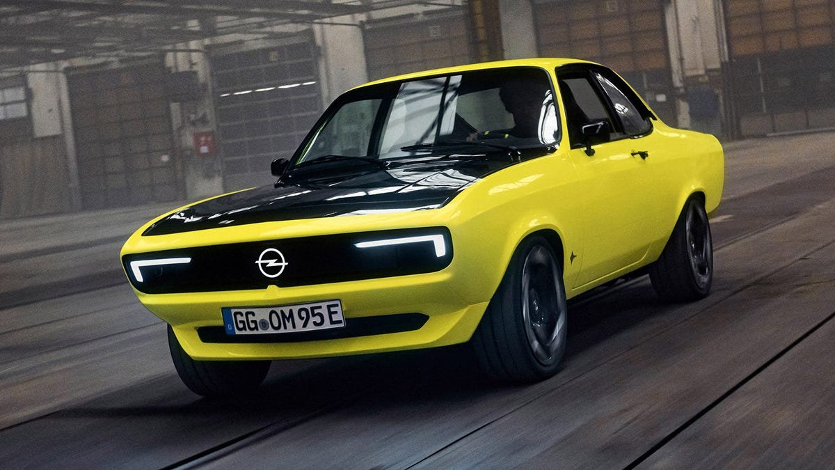 Opel Manta EV One-Off Is A Restomod Done Right