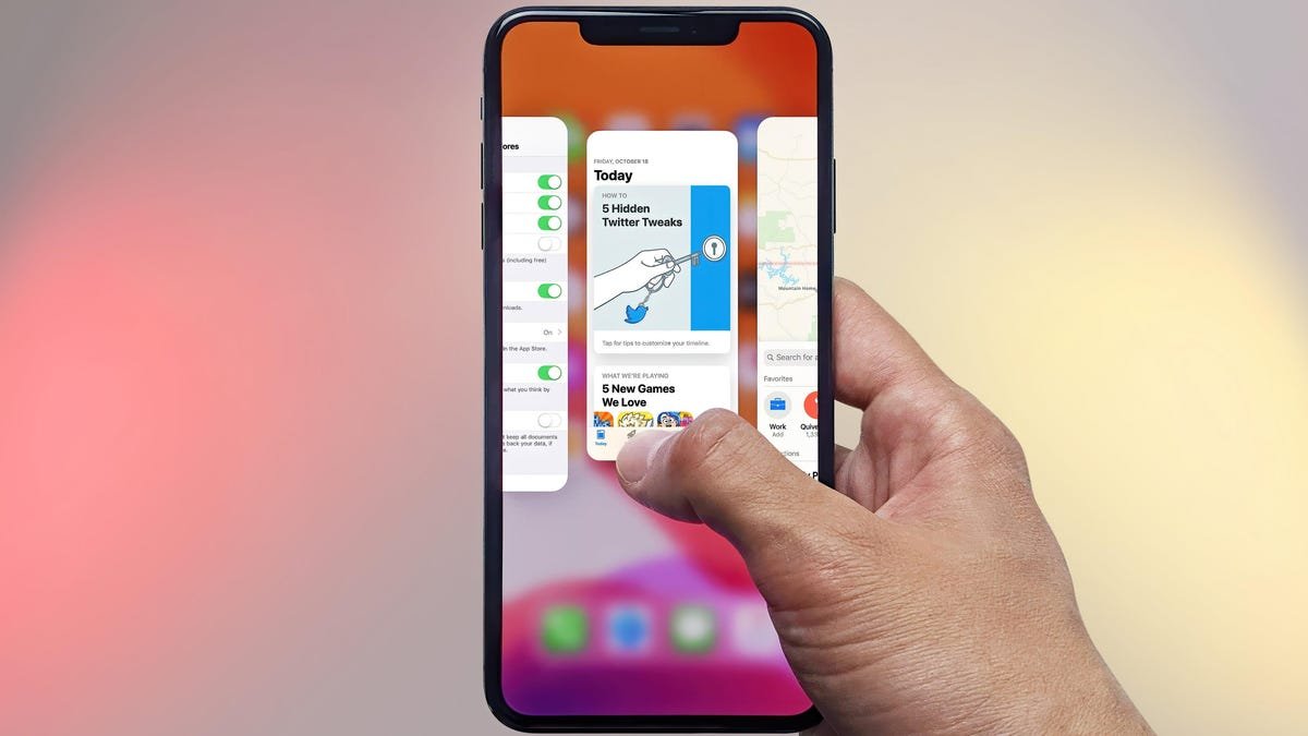 Stop background apps on your iPhone