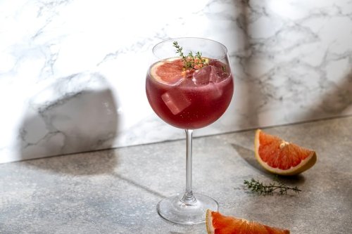 Mocktail au kefir et au pamplemousse